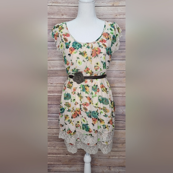 Blu Pepper Dresses Blu Pepper Floral Dress Medium Poshmark